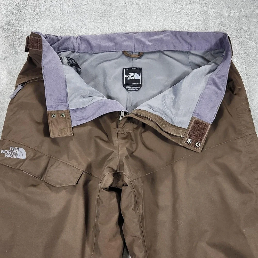 The‎ North Face Pants Mens XL Brown HyVent Insulated Snow Ski Waterproof Winter